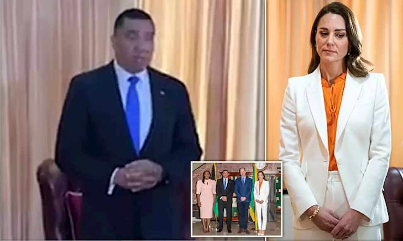 Jamaican PM warns Prince William and Kate his nation is 'moving on'