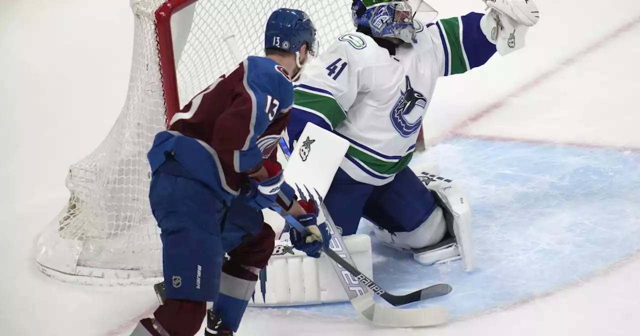 Avs fall to Canucks in 3-1 loss