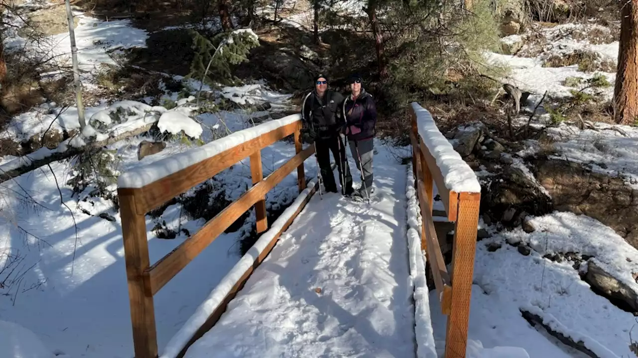 Lion Gulch Trail off U.S. 36 has gorgeous forest views