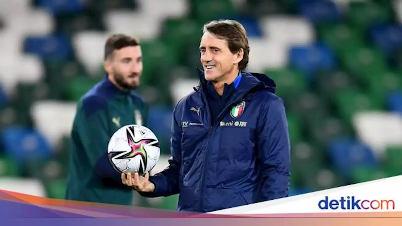 Mancini: Tak Ada Tim Favorit di Play-off Piala Dunia