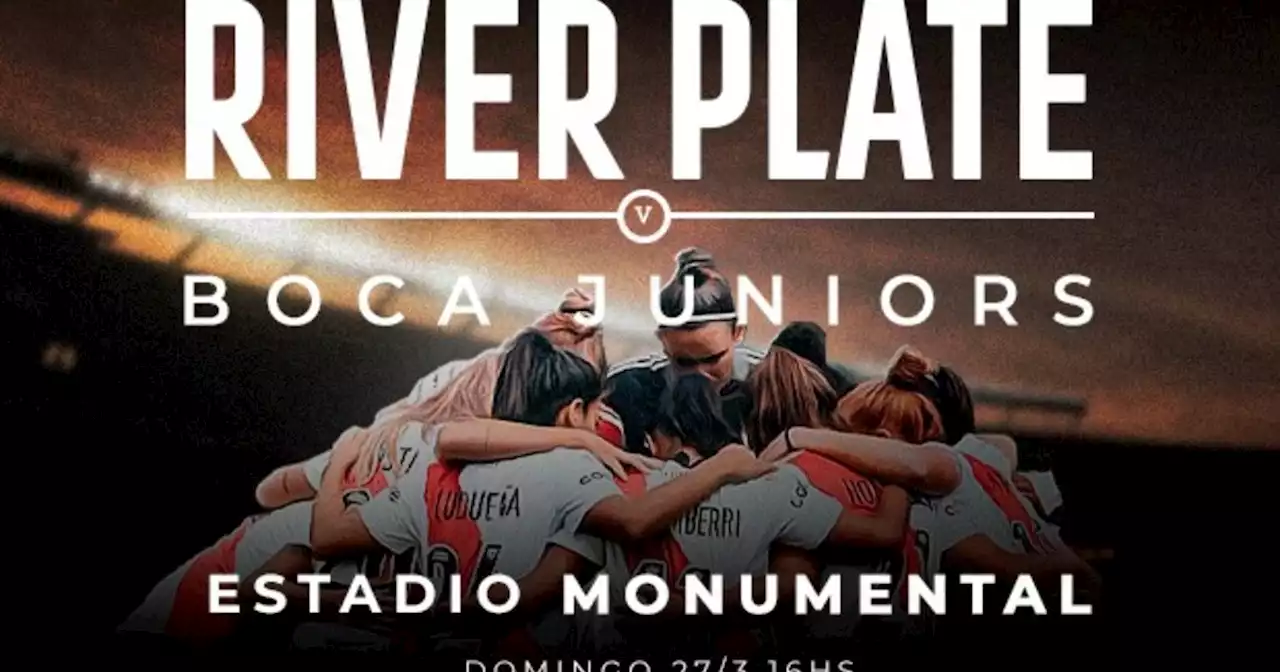 River-Boca, por primera vez en el Monumental