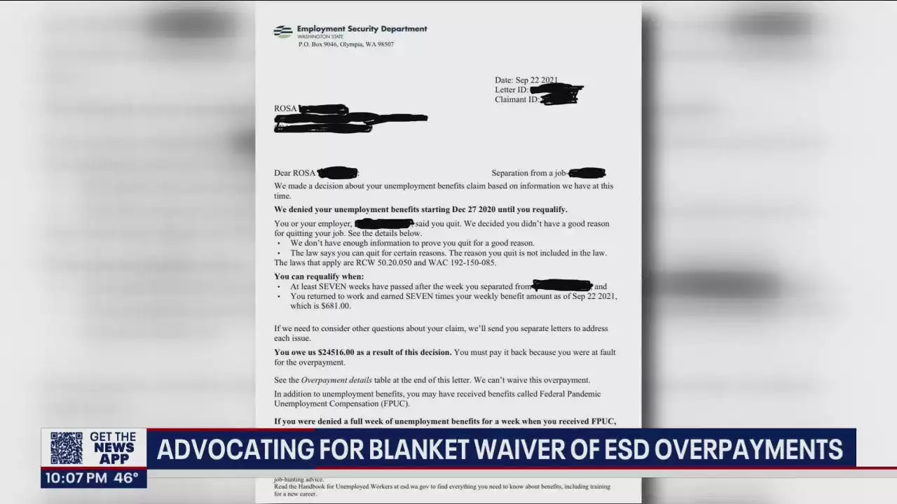 'Nobody should be asked to pay back one cent,' advocates fight for blanket waiver on ESD overpayments