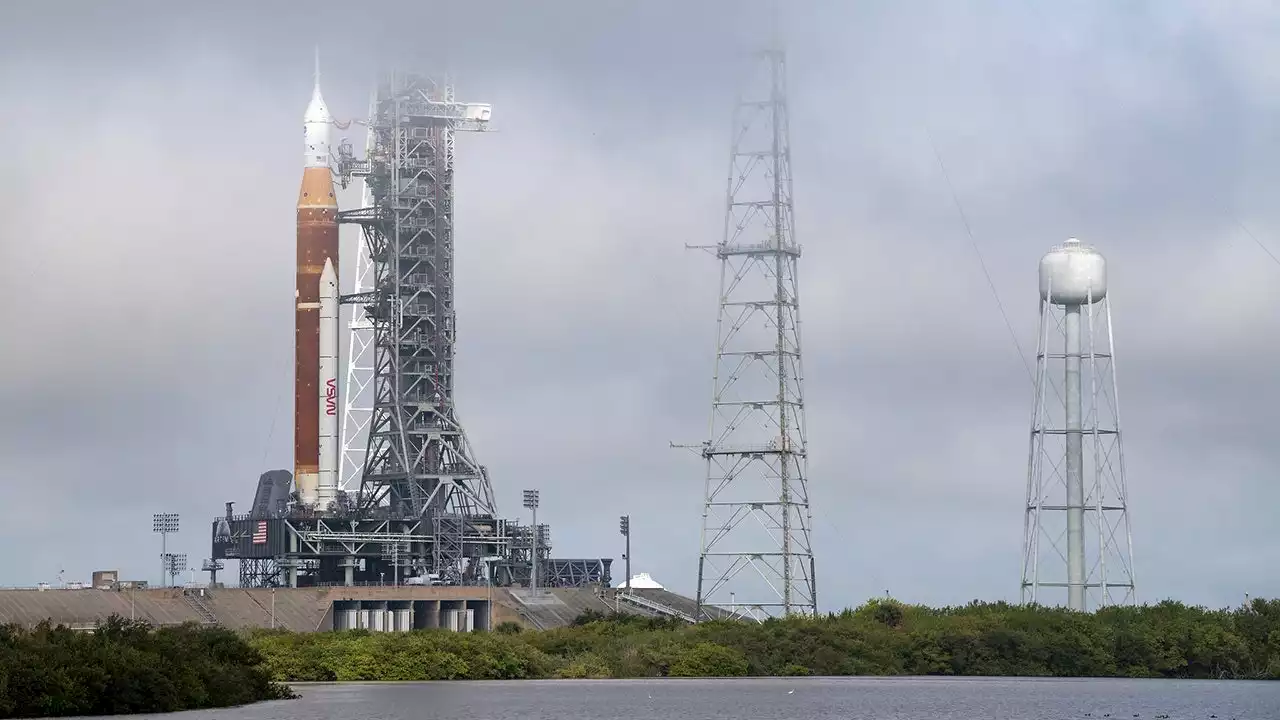 A wet dress rehearsal for a rocket? NASA prepares Artemis I for final test