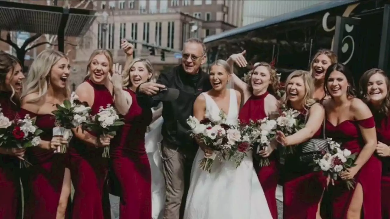 Tom Hanks photobombs bride on her wedding day: ‘We all lost it’