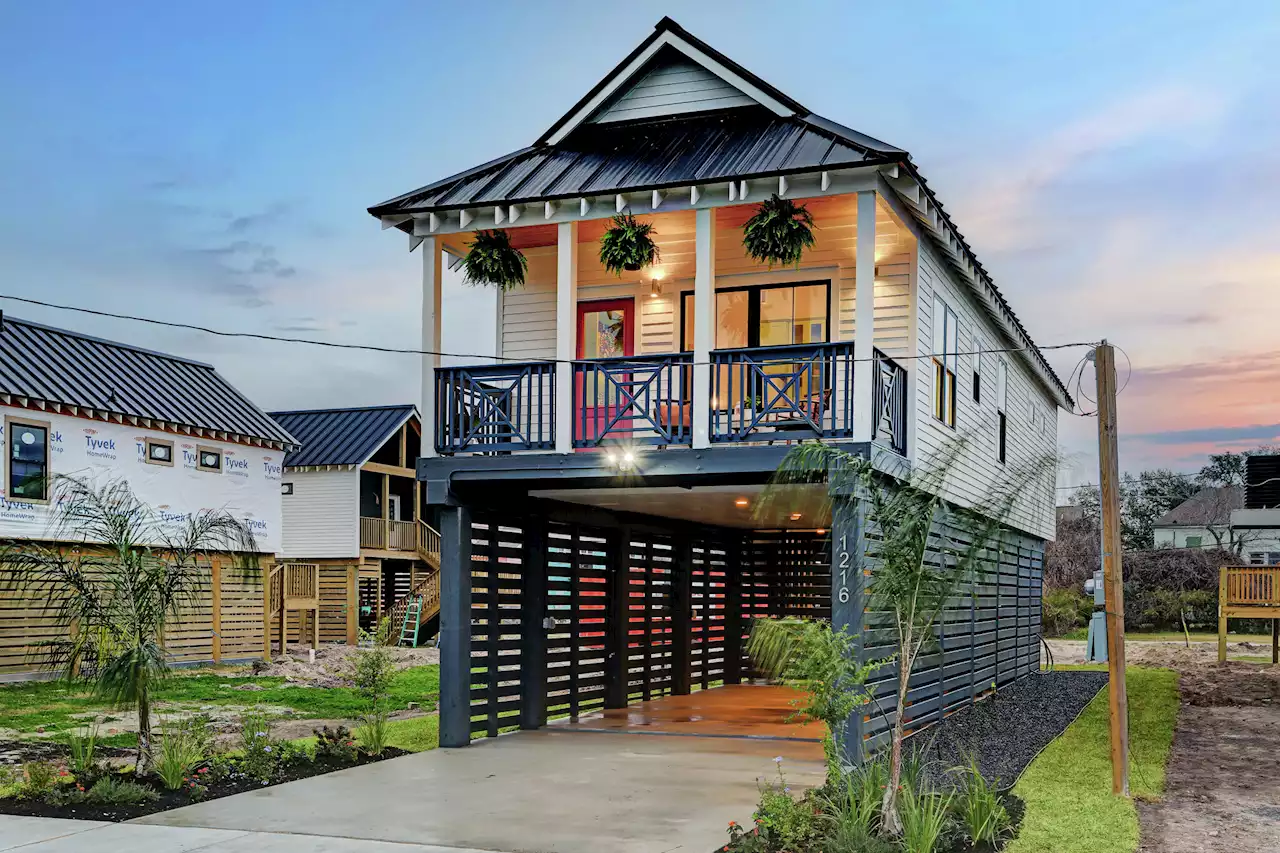 New $400K tiny homes for sale in Galveston are like the Houston 'Heights on stilts'