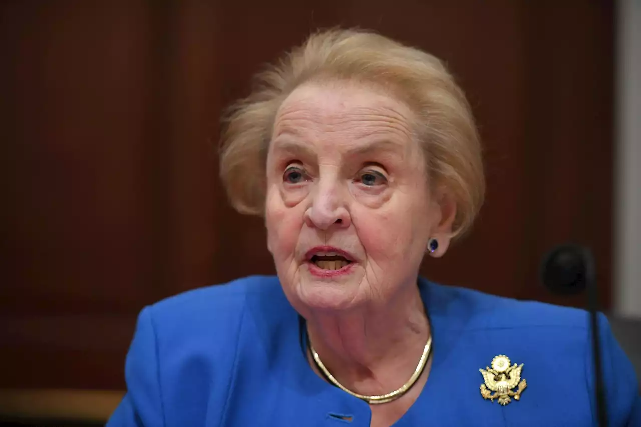 Madeleine Albright once infuriated Vladimir Putin with her choice of trademark pin