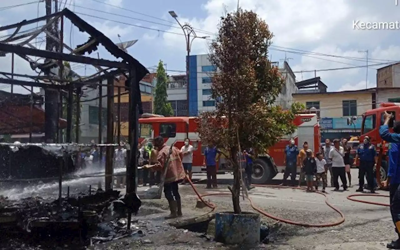 Geger, Pos Polisi di Medan Ternyata Sengaja Dibakar, Pelakunya Tak Disangka