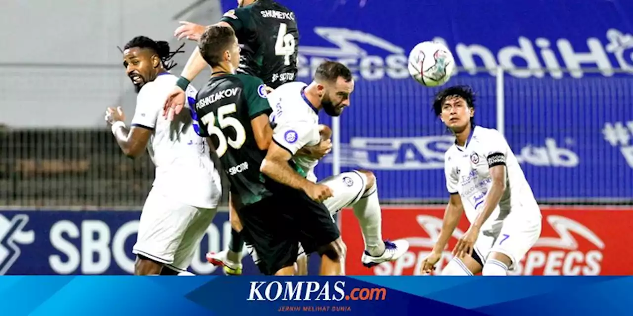 HT Persikabo Vs Arema FC: Dua Kiper Pamer Skil, Skor Masih Imbang 0-0