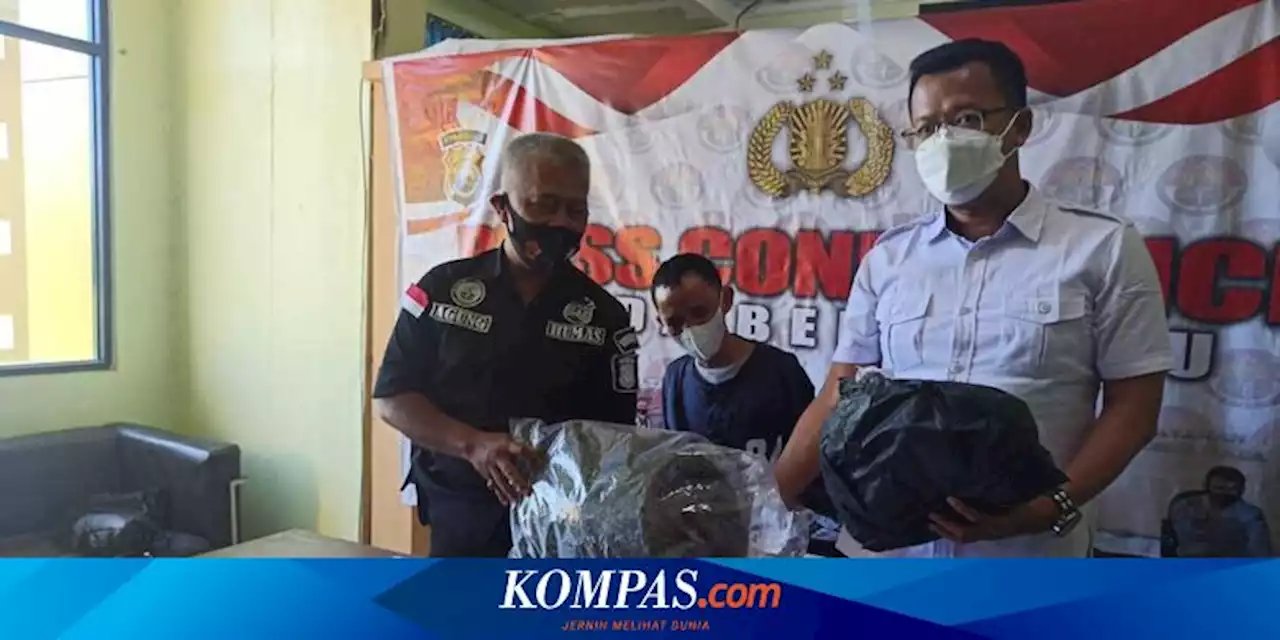 Simpan 1 Kg Ganja di Bawah Sangkar Burung, Residivis di Bengkulu DItangkap