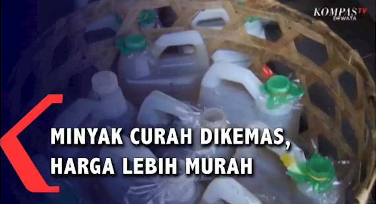 Minyak Goreng Curah Dikemas. Harga Lebih Murah