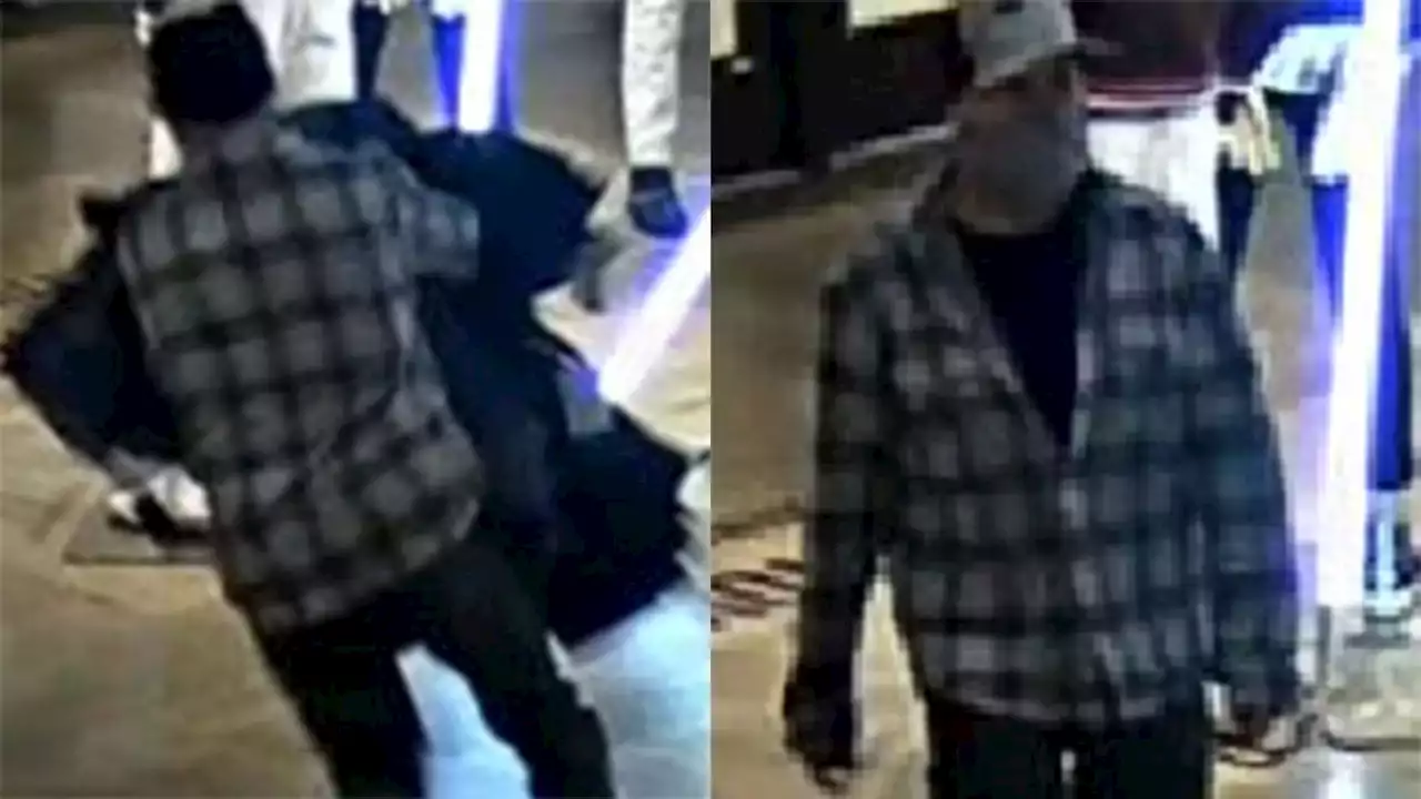 Arms full of merch: Surveillance photos show suspect who stole clothes worth more than $3,700 from Galleria-area store