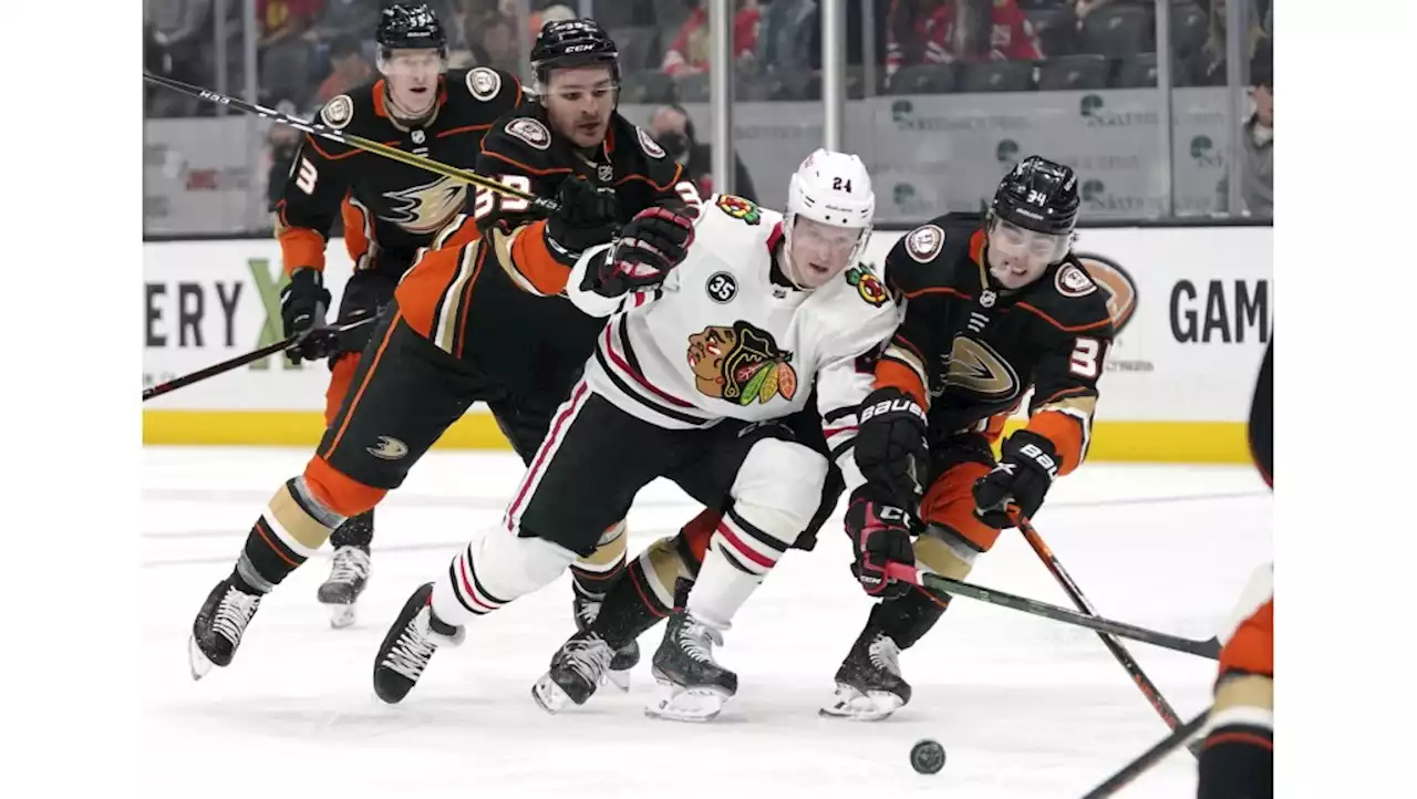 Ducks hardly look like themselves in loss to Blackhawks