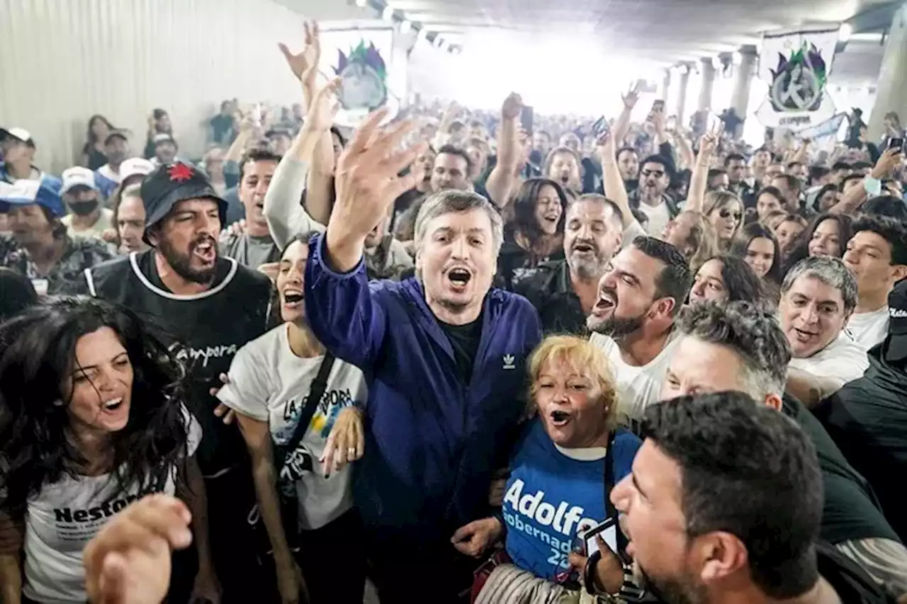 Máximo Kirchner en el acto del 24 de marzo: “Uno elige los estudios de TV, o la calle y la gente”