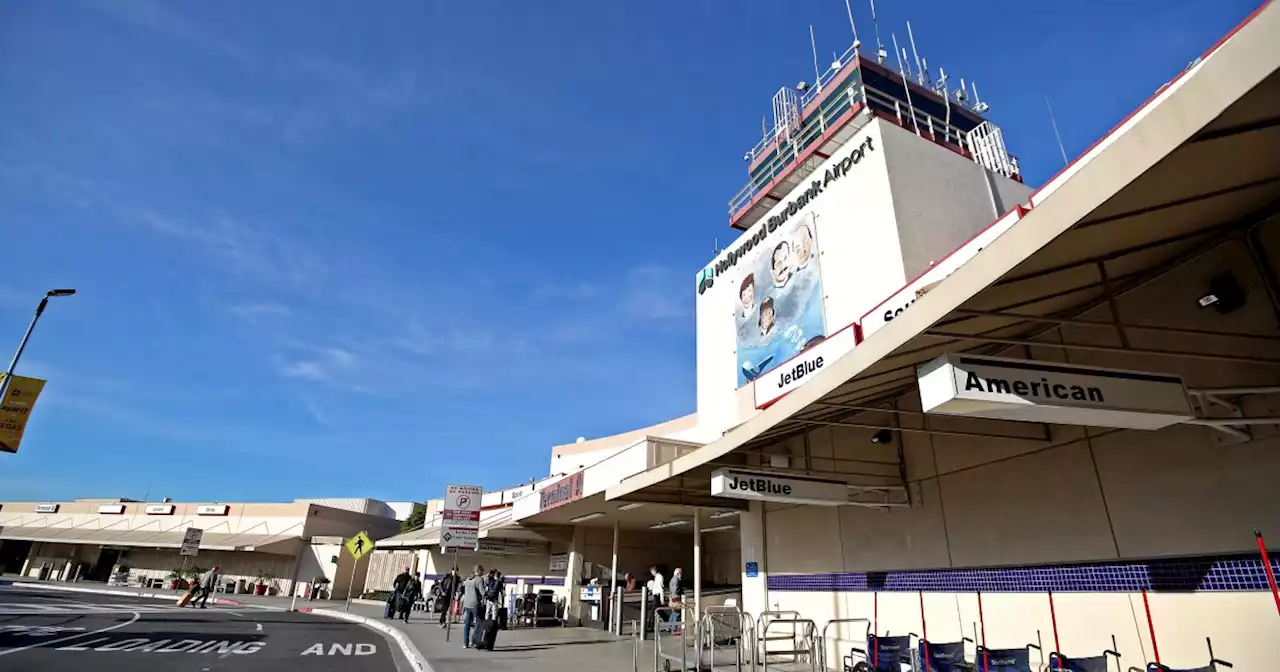 Man taken into custody after breaching Hollywood Burbank Airport property