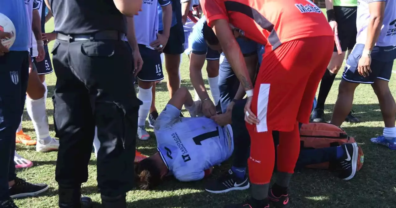 Video: por agresión al arquero visitante se suspendió Deportivo Maipú y Tristán Suárez | Fútbol | La Voz del Interior