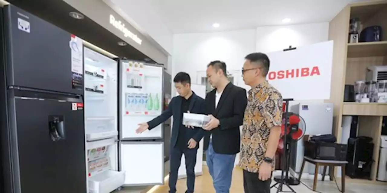 Toshiba Perkenalkan Tiga Kulkas Terbaru | merdeka.com