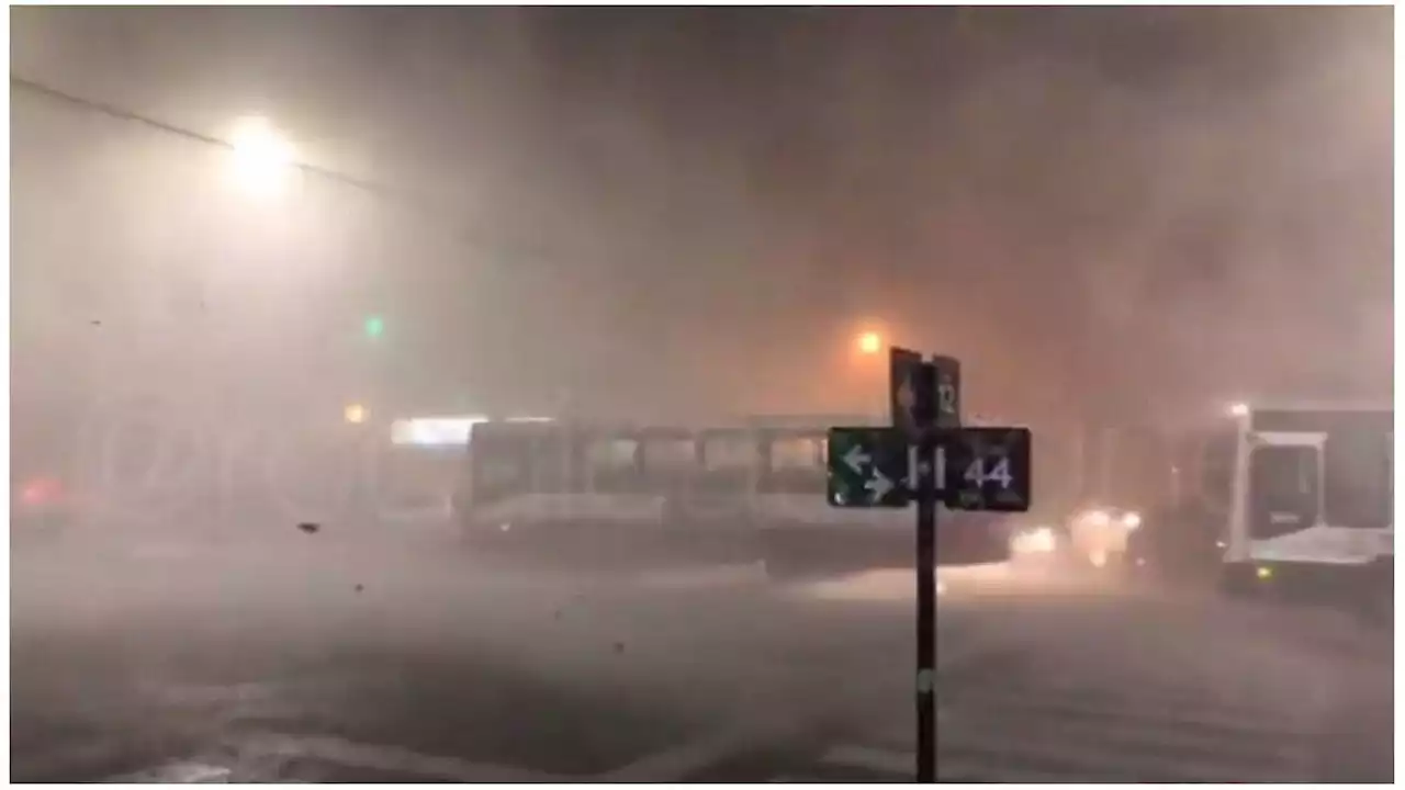 Cuáles son las ciudades a las ya les llega el viento, la tormenta y el granizo