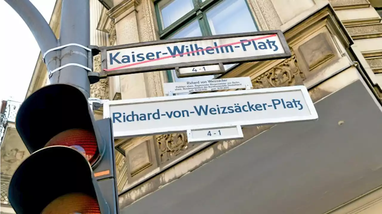 Berlin-Schöneberg: Kaiser-Wilhelm-Platz heißt nun Richard-von-Weizsäcker-Platz