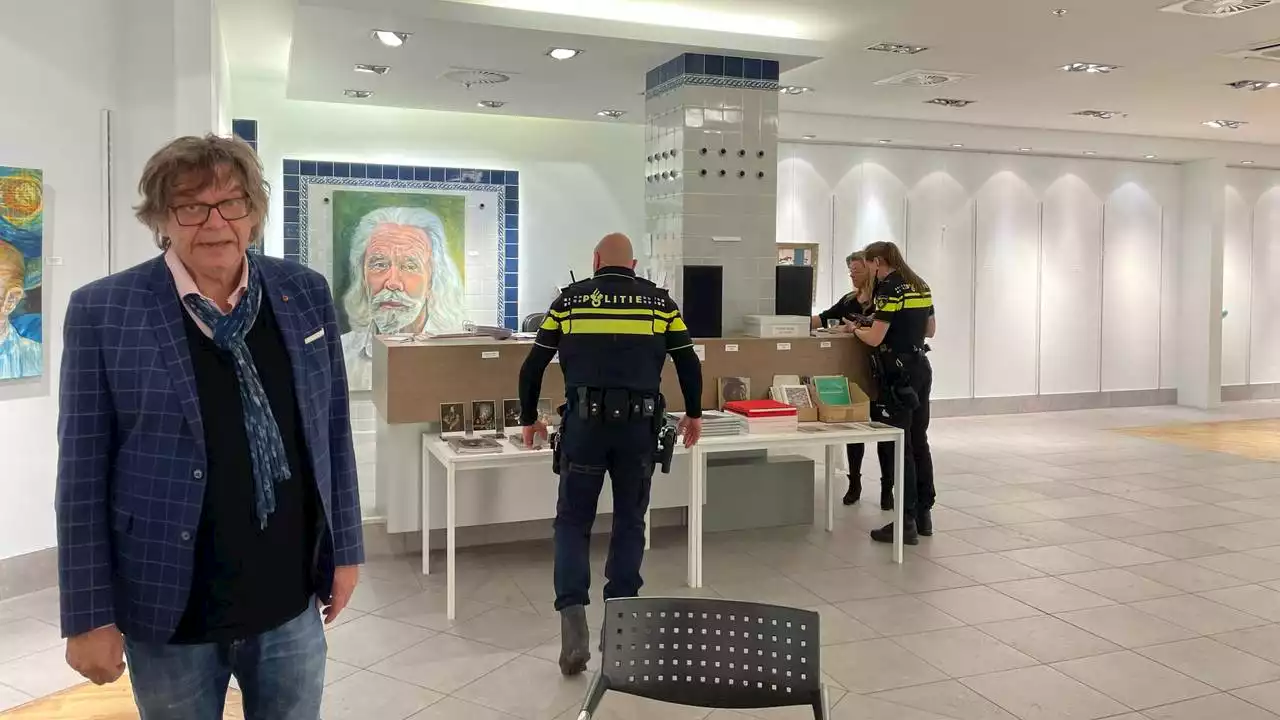 Een fikse wake-upcall, maar galeriehouder gaat na kunstroof gewoon verder