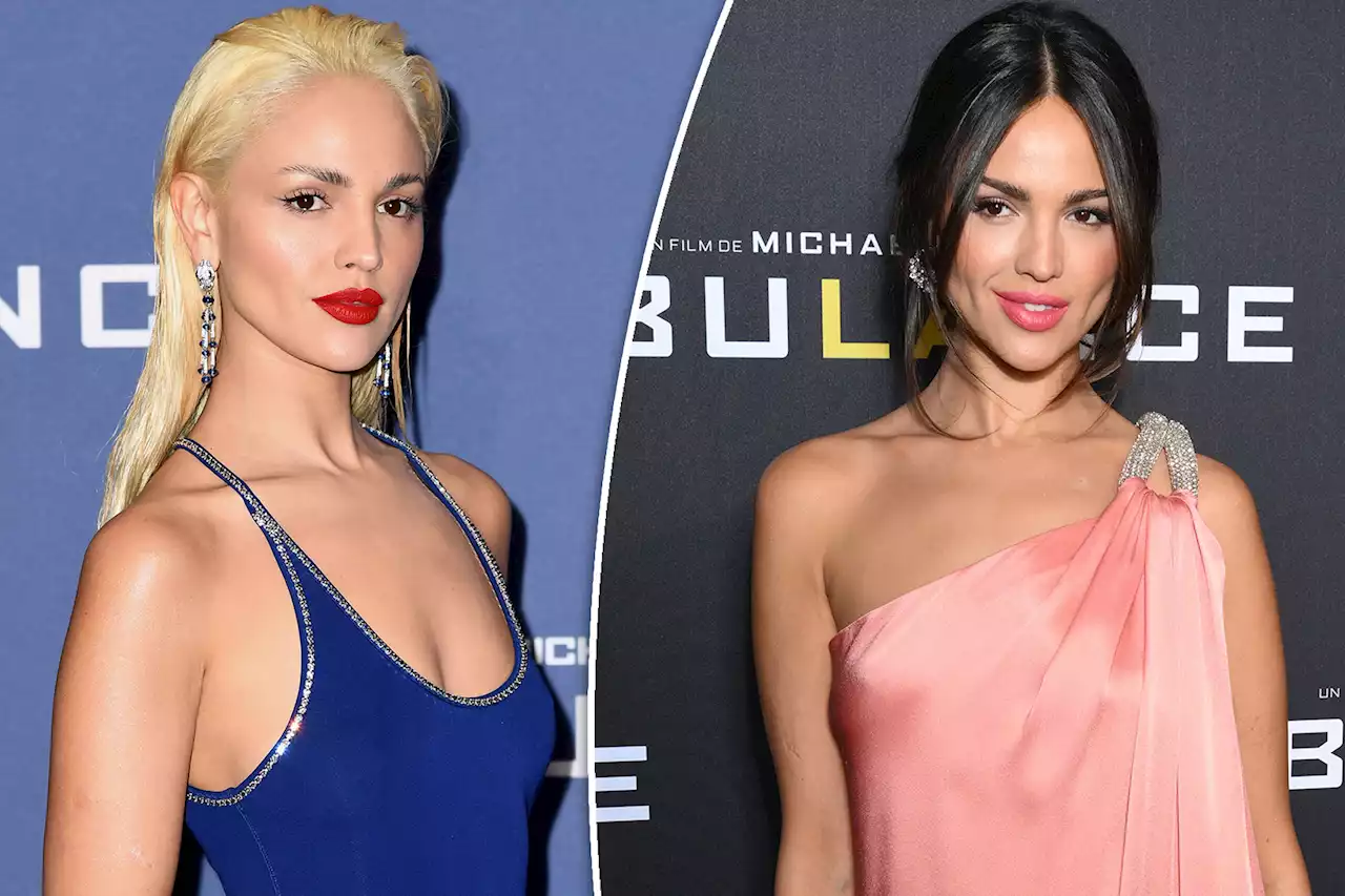 Eiza González goes blond for ‘The Ambulance’ premiere