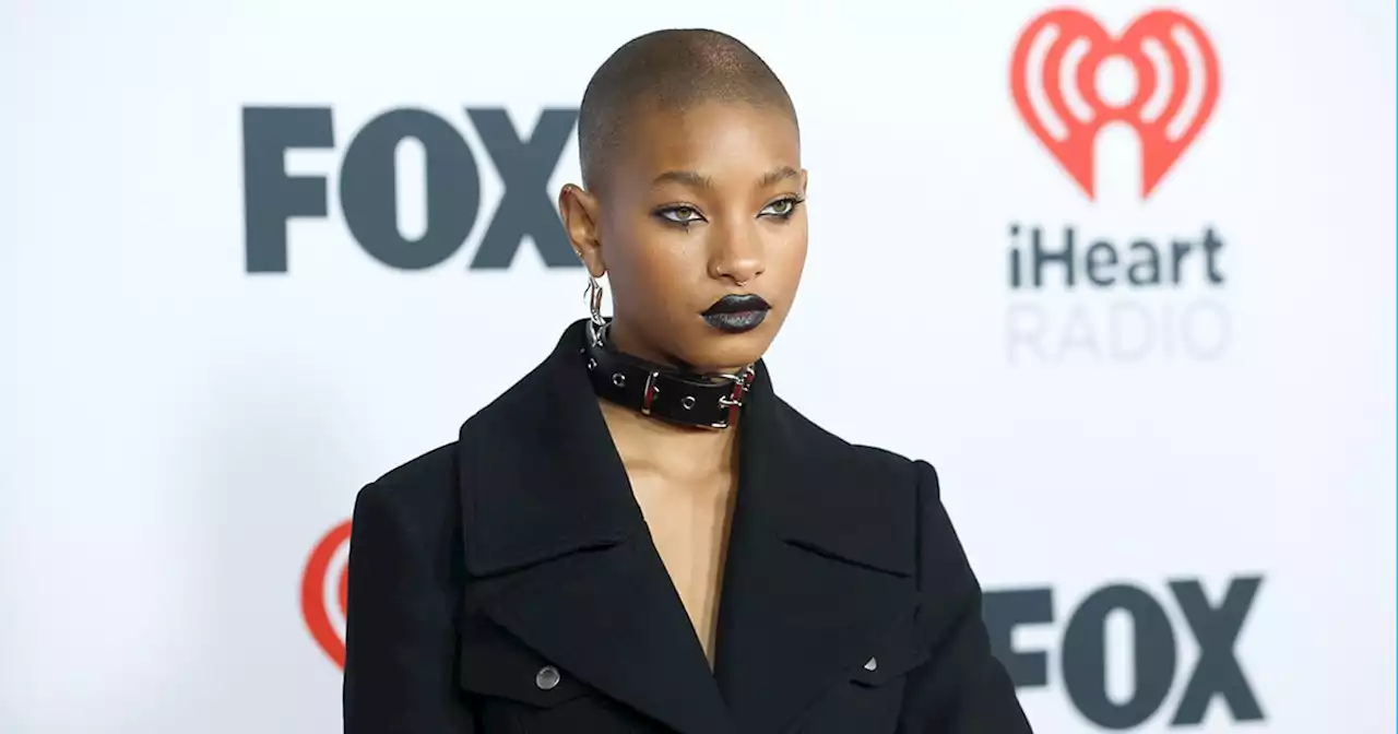 Willow Smith Commits to Gothcore in Over-the-Knee Buckle Platform Boots