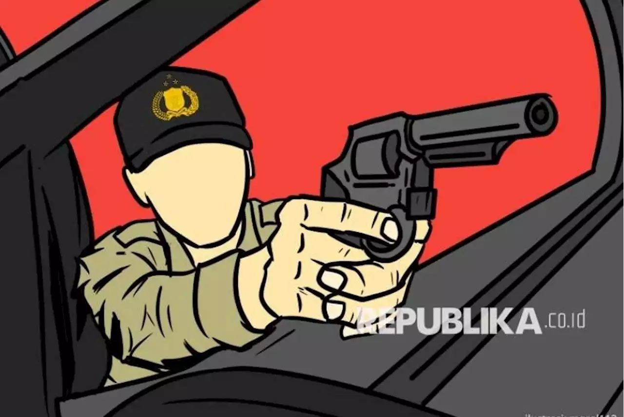 Polisi Jaksel yang Lepaskan Tembakan Saat Cekcok dengan Istri Kini Ditahan |Republika Online