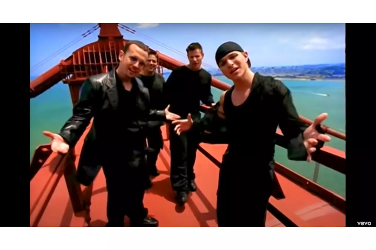 How an iconic '90s boy band scaled the Golden Gate Bridge