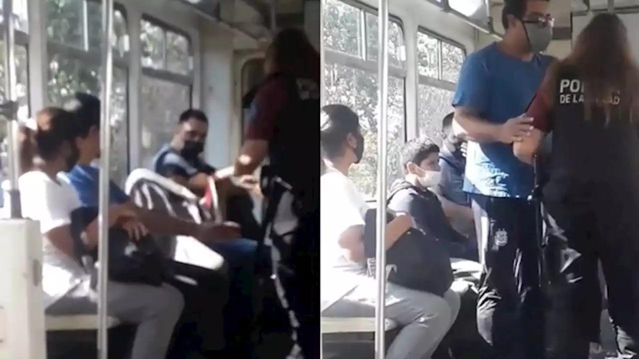 Denunciaron que una policía de la Ciudad maltrató a un menor autista en el tren