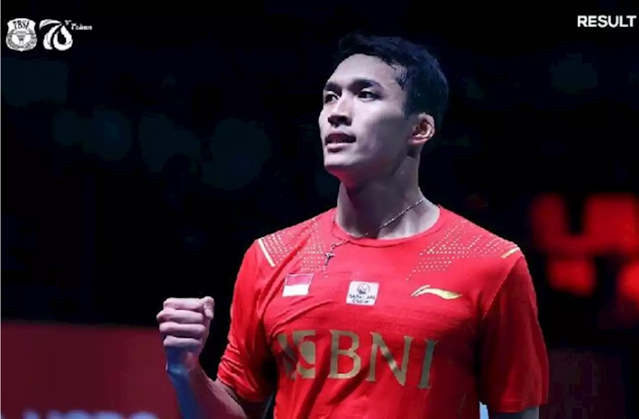 Hasil Swiss Open 2022, Jonatan Christie Melaju ke Perempat Final