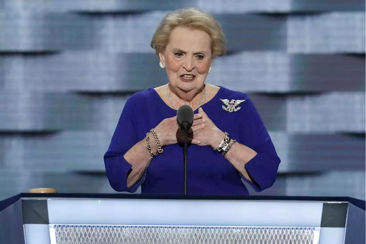 Madeleine Albright, 1st female US secretary of state, dies