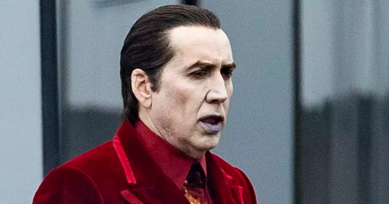 Take a look at Nicolas Cage’s spooky spin on Dracula for upcoming movie