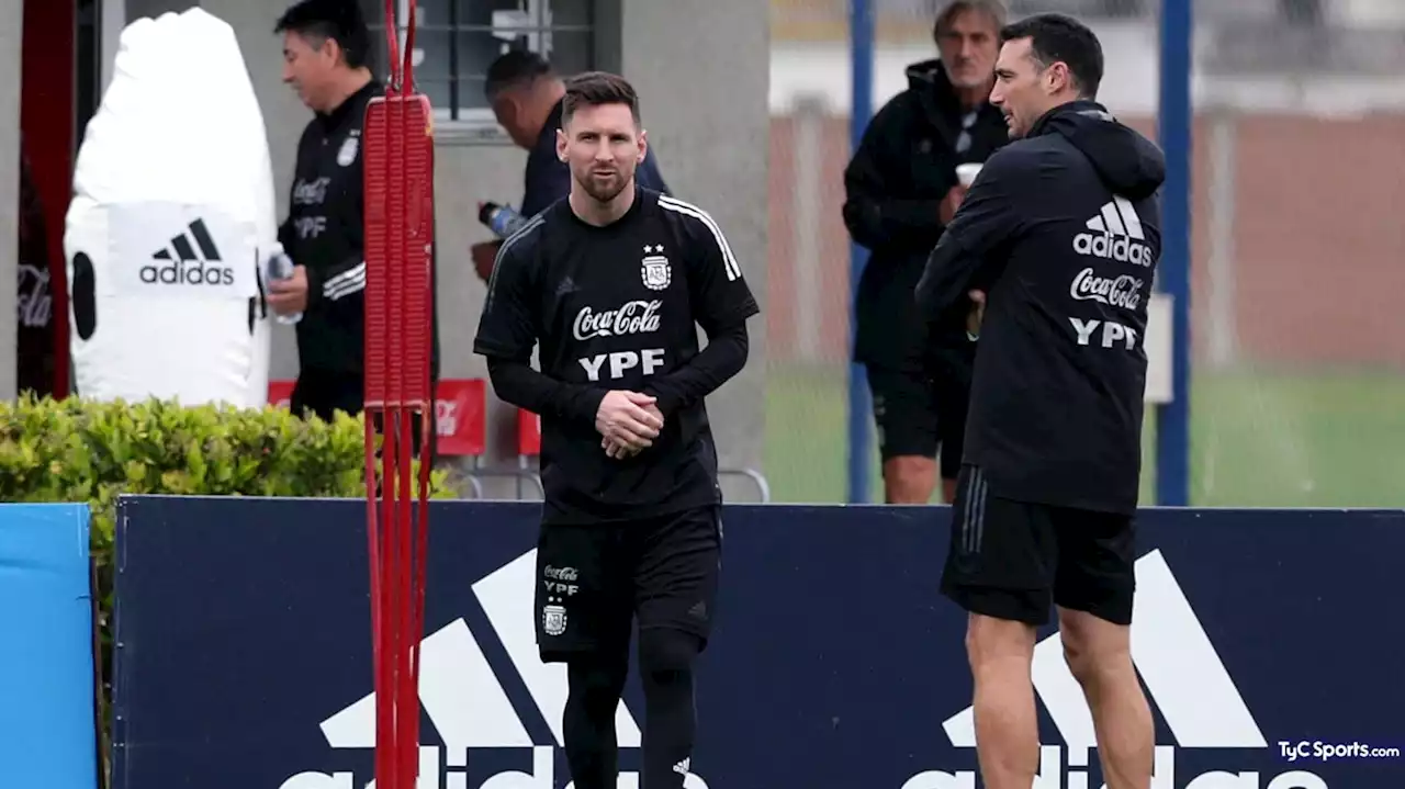 La curiosa frase de Scaloni sobre el rol de Messi en la Selección Argentina - TyC Sports