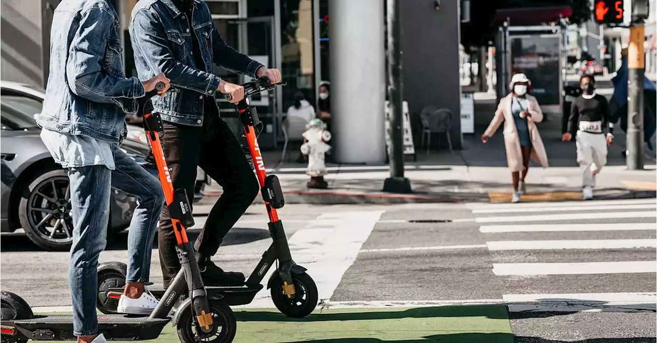 Spin’s electric scooters will be available to rent in the Lyft app