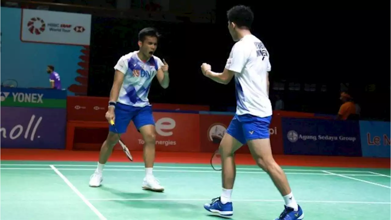 Ganas, Ganda Putra Indonesia Amuk Raksasa Sungai Gangga di Swiss Open