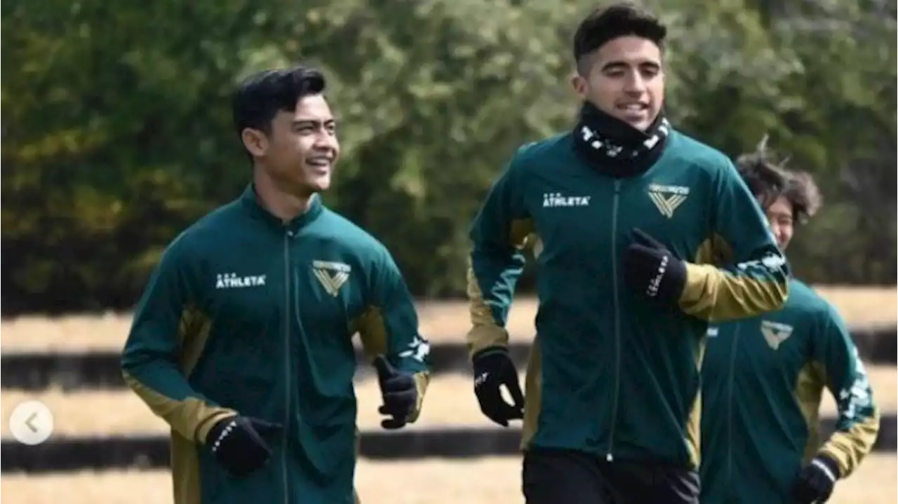 Penampakan Latihan Debut Pratama Arhan di Tokyo Verdy