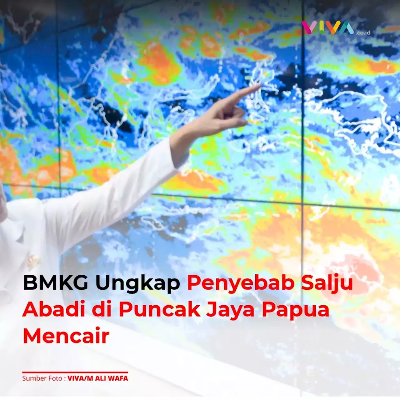 BMKG Ungkap Penyebab Salju Abadi di Puncak Jaya Papua Mencair