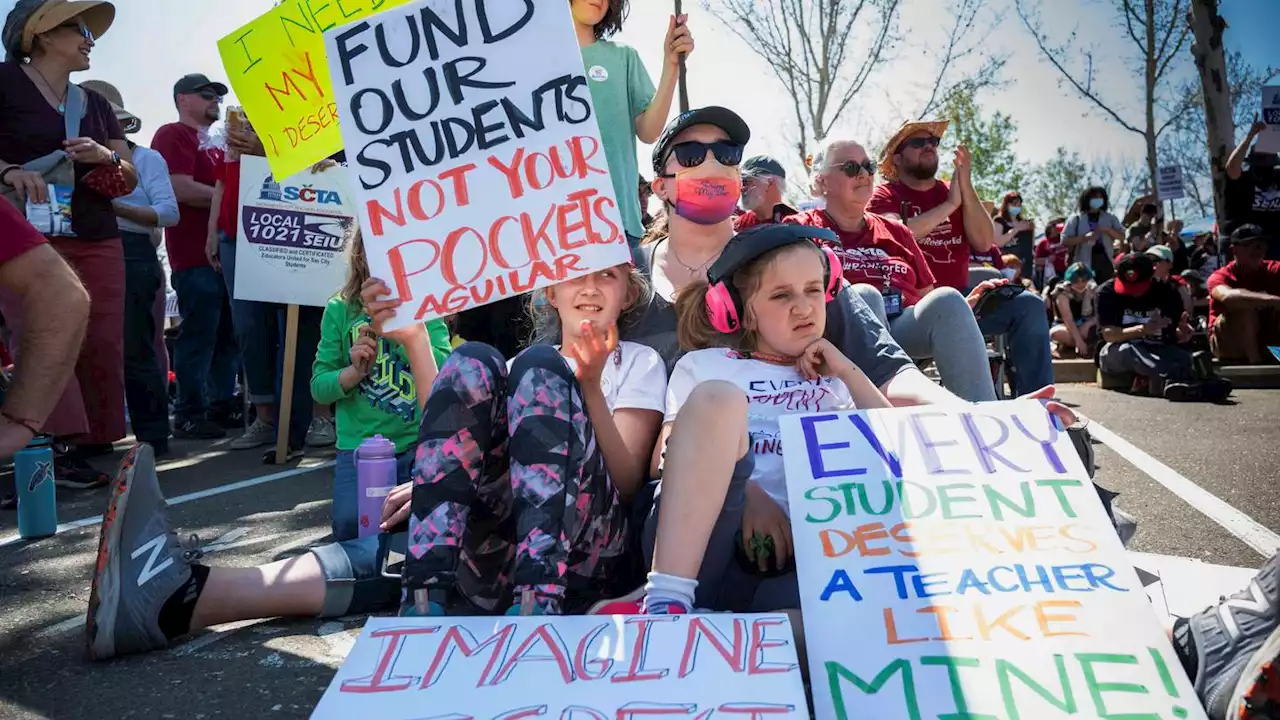 Sacramento teachers strike as Minneapolis walkout continues