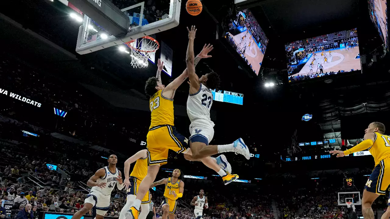 Villanova knocks off Michigan to advance to Elite 8 of NCAA Tournament