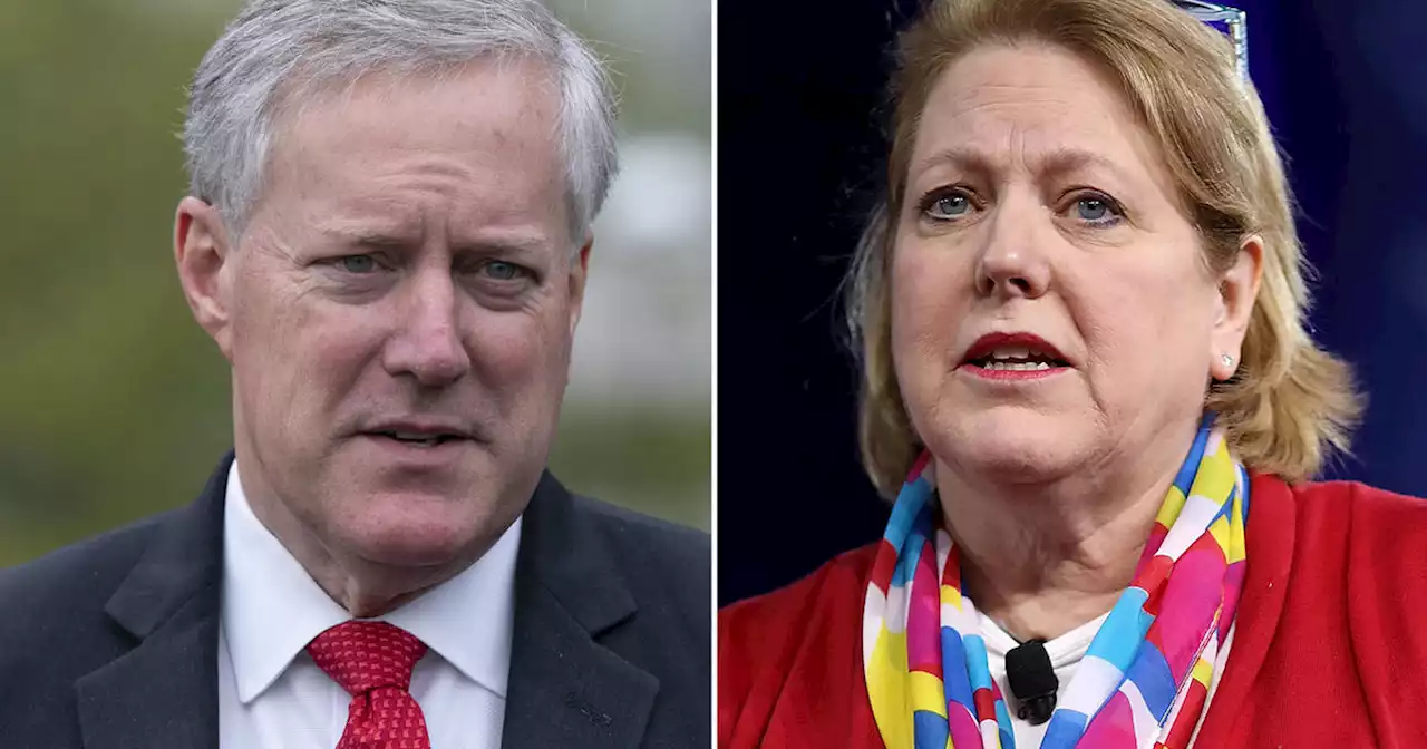 Ginni Thomas, Justice Clarence Thomas' wife, exchanged texts with Mark Meadows about efforts to overturn the 2020 election