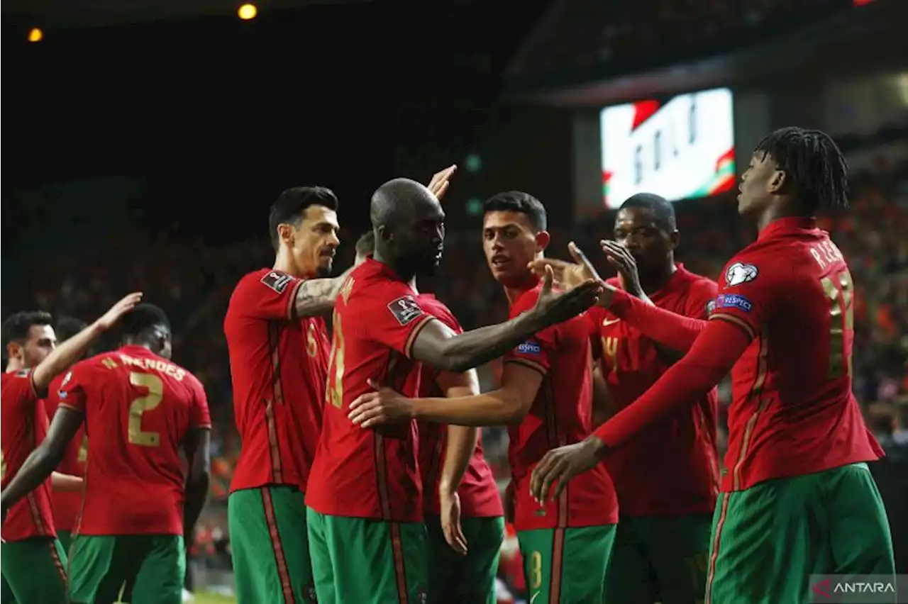 Portugal tekuk Turki 3-1 dalam play-off Kualifikasi Piala Dunia 2022