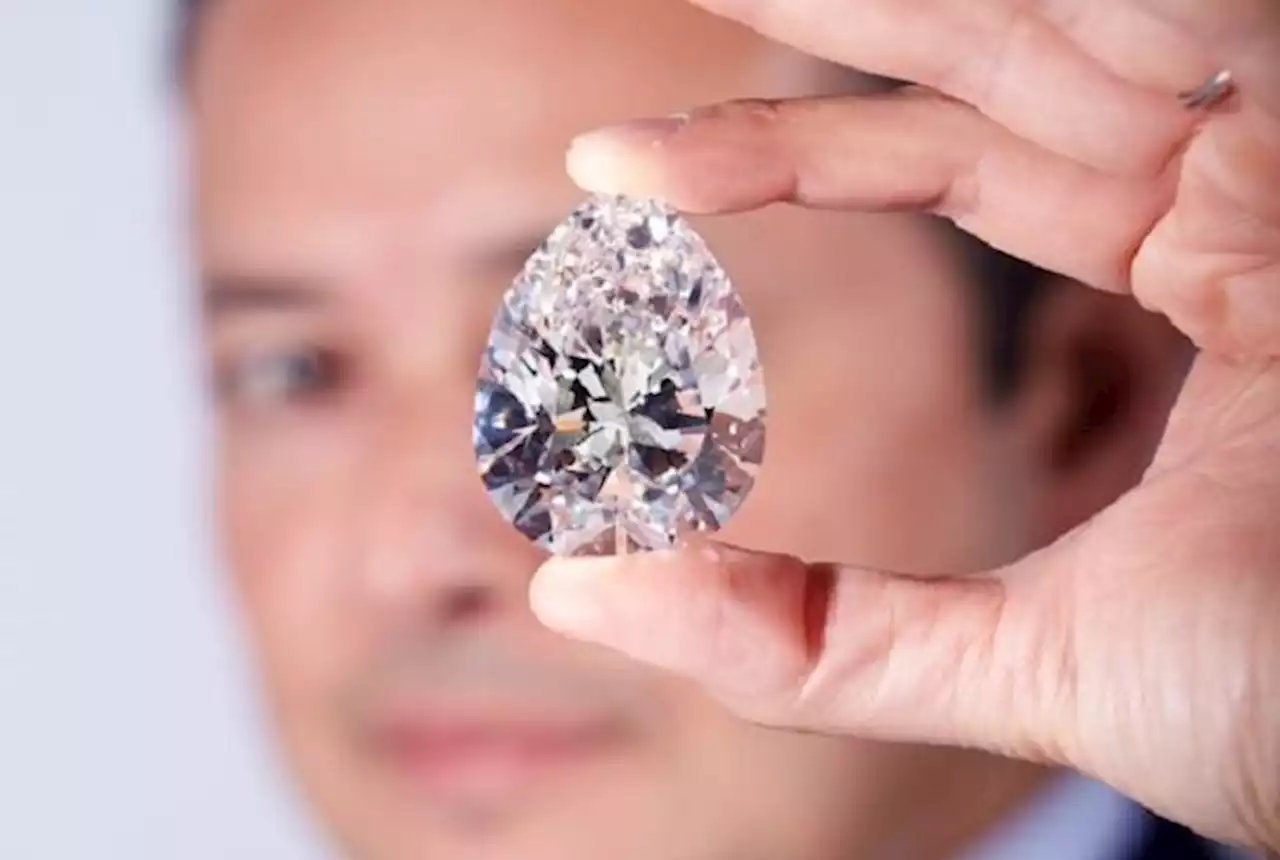 Largest ever South African white diamond to go on auction