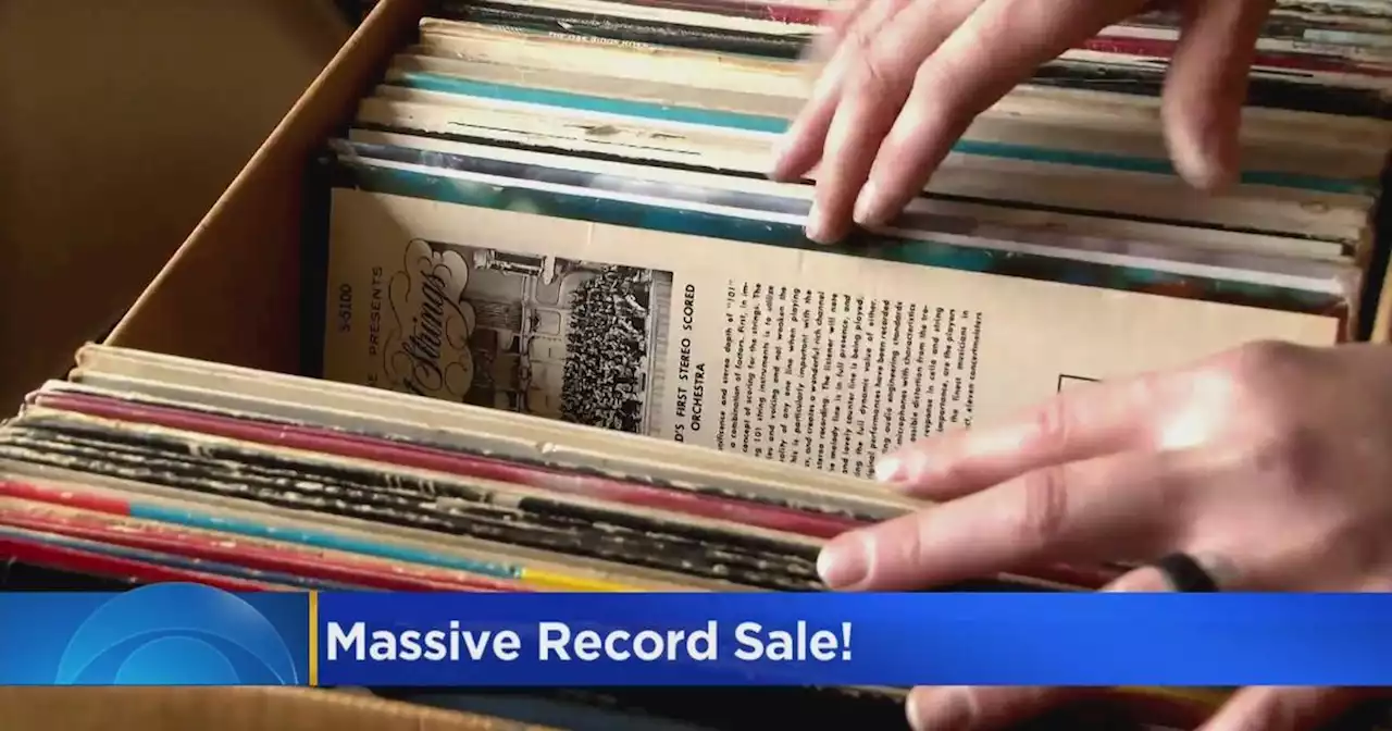 Wisconsin man selling 20,000 records this weekend