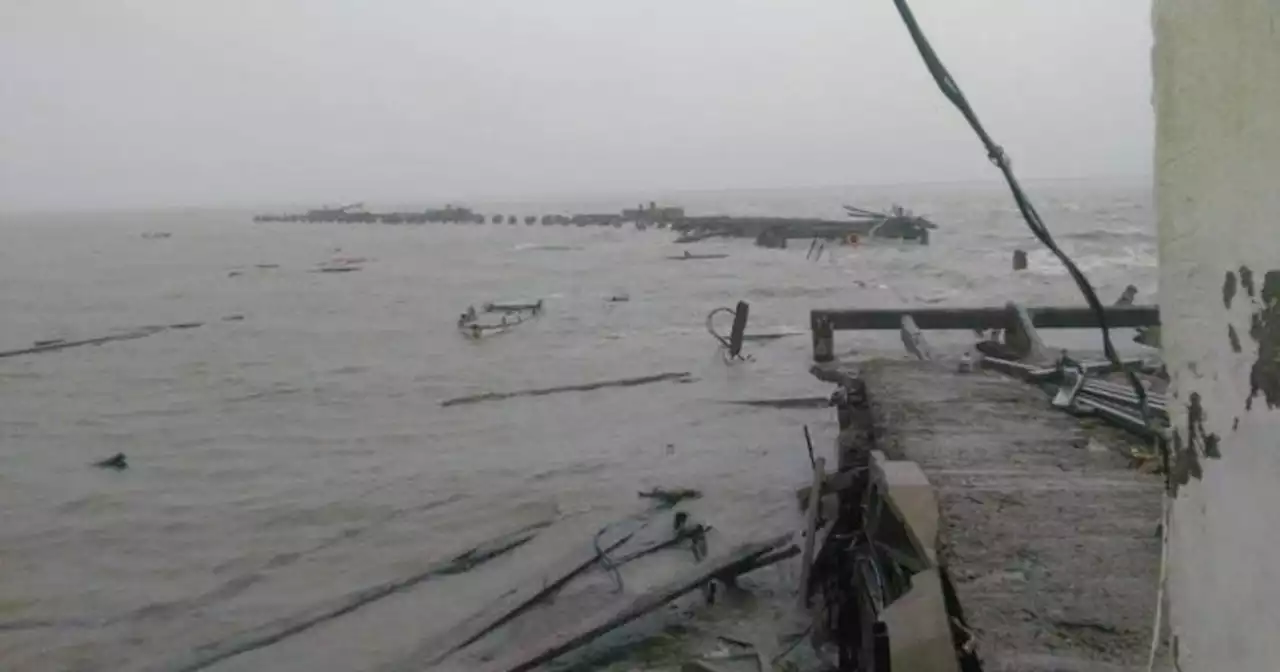 El día después del ciclón: daños y más de 100 evacuados en el sudoeste bonaerense