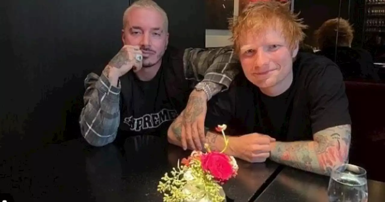 Los primeros dos temas de la inesperada unión de Ed Sheeran y J Balvin