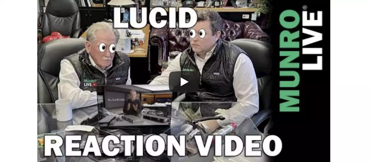 Sandy Munro Shares His Thoughts On 'Lucid Tech Talk'