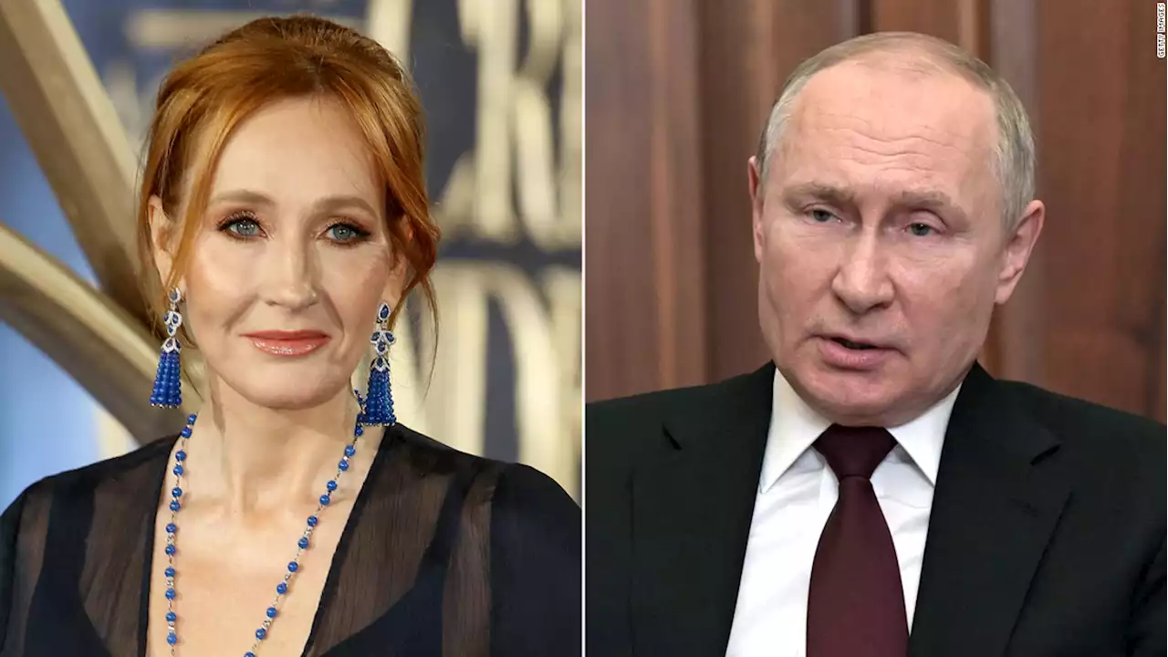 J.K. Rowling hits back at Putin for comparing Russia with her