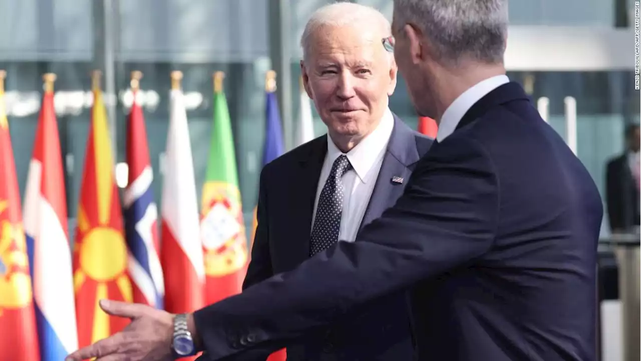 Biden announces new energy task force with Europe to deprive Putin profits to 'drive his war machine'