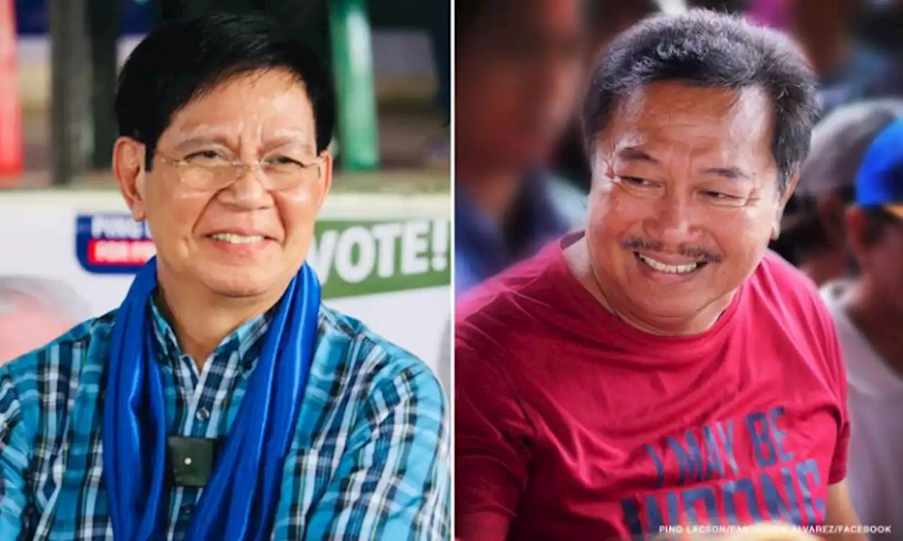 Lacson urges Alvarez to reveal real reason for supporting Robredo, cites campaign funding issue