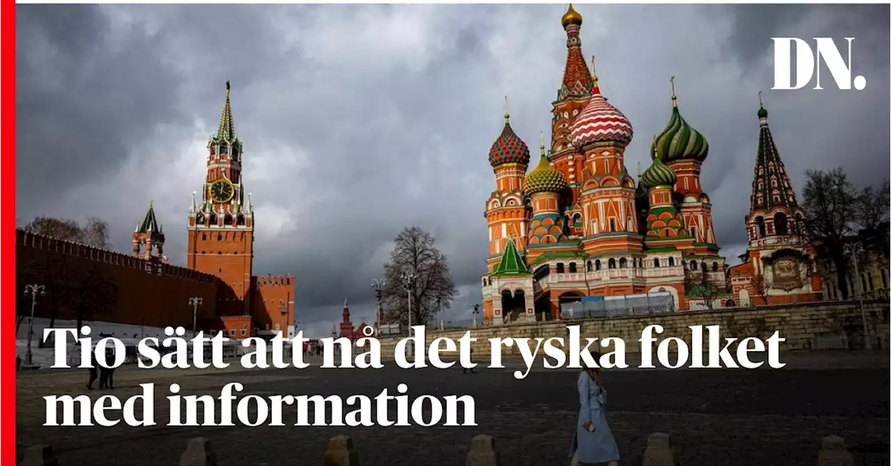 Tio sätt att nå det ryska folket med information