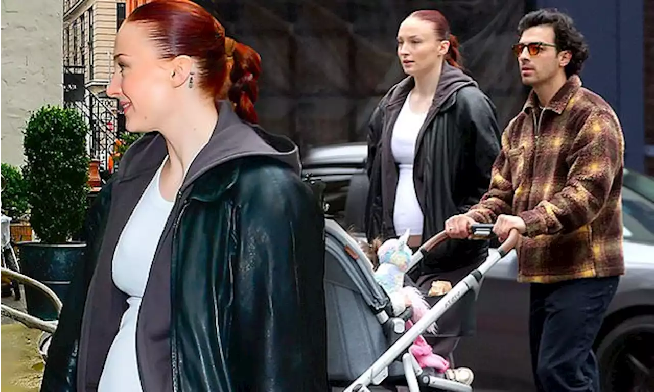 Sophie Turner dotes on daughter Willa as she steps out with Joe Jonas